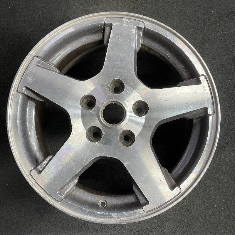 17″ GRAND CHEROKEE 05 17×7.5 Limited machined w/ inlay at end of spokes Original OEM Wheel Rim
