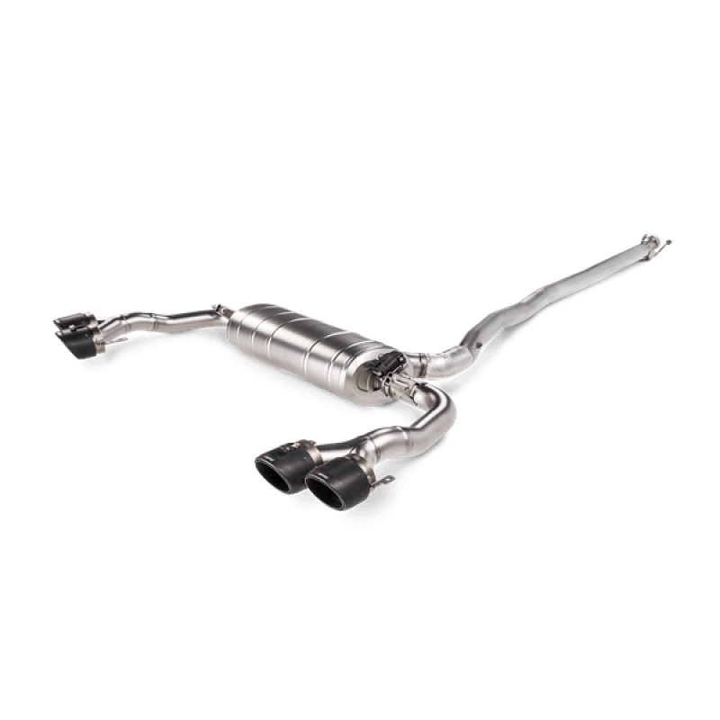 Akrapovic 2020 Mercedes A45/A45S AMG (W177/H247) Evo Line (Titanium) w/Carbon Tips (Req Link Pipes)