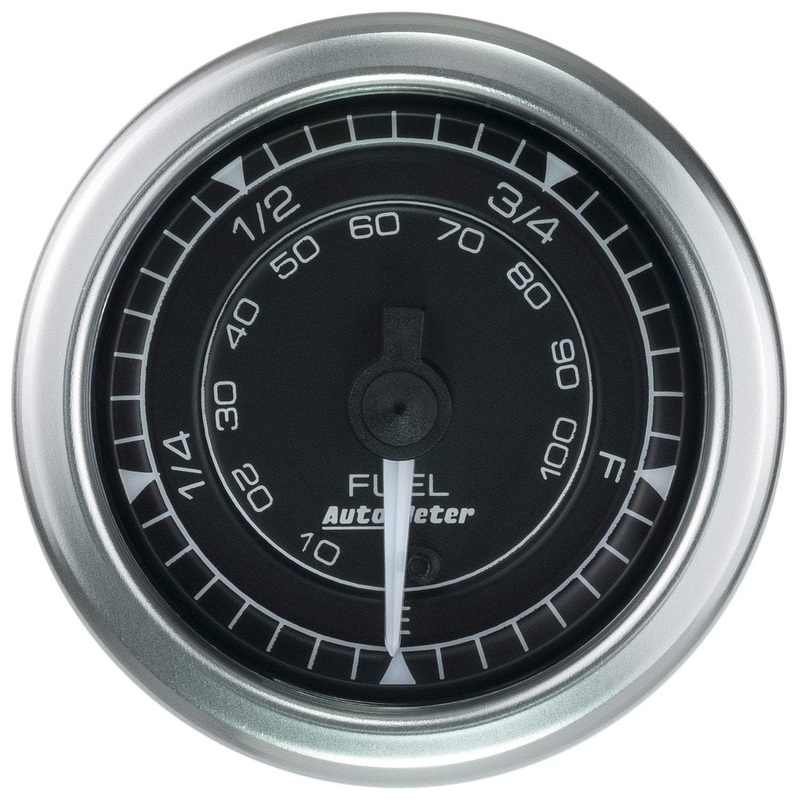 Auto Meter Chrono 2-1/16″ Programmable Fuel Level Gauge (8110)