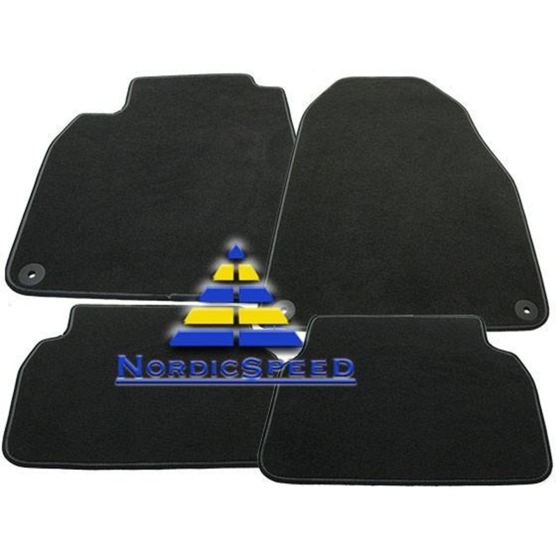 Floor Mat Set Black OEM SAAB