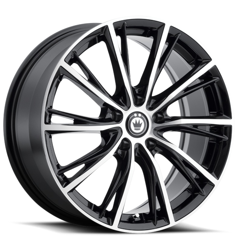 Konig Impression 17×7.5 5×114.3 ET40 Gloss Black w/ Machined Face