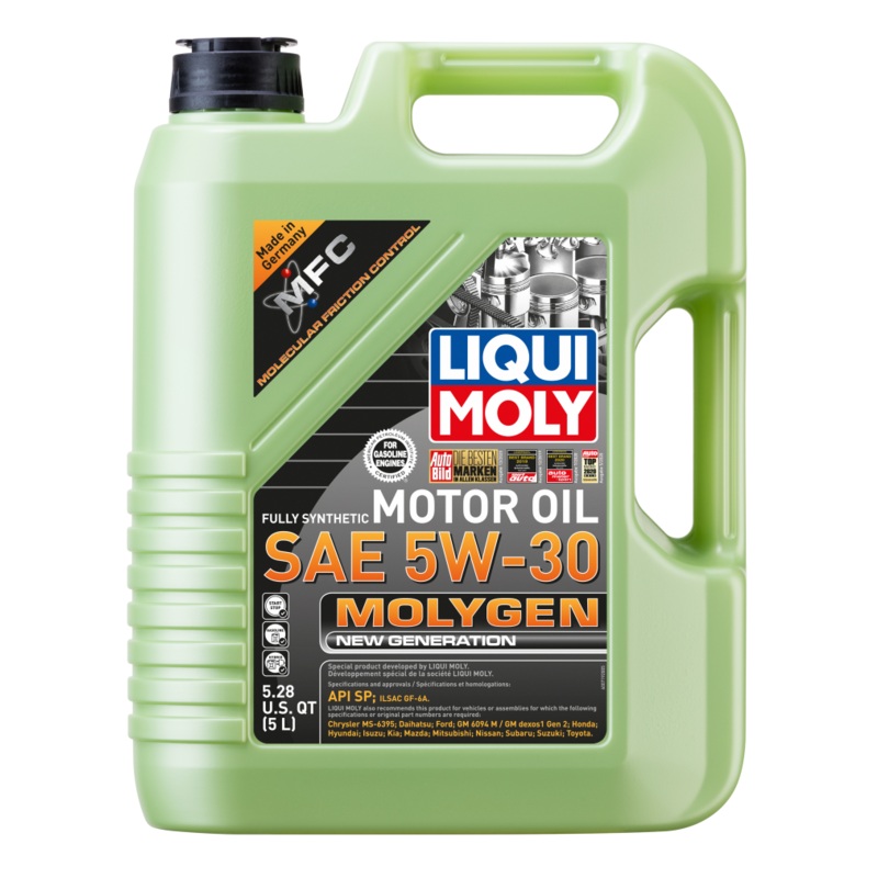 LIQUI MOLY 5L Molygen New Generation Motor Oil SAE 5W30