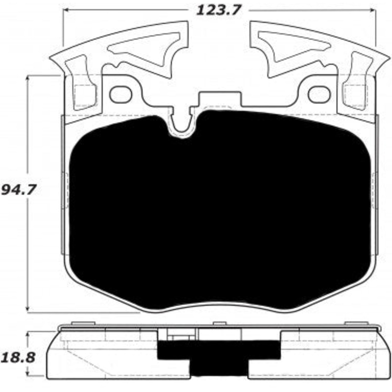 Porterfield Brake Pads for 2017 BMW 530iX – Sport M Brakes
