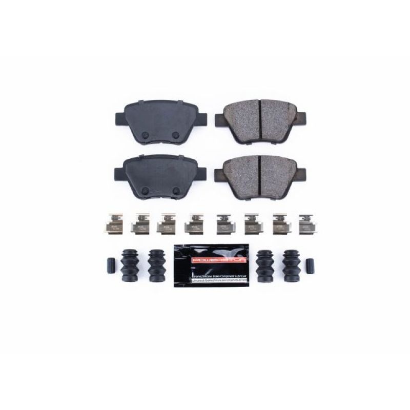 PowerStop Power Stop 10-13 Audi A3 Rear Z23 Evolution Sport Brake Pads w/Hardware