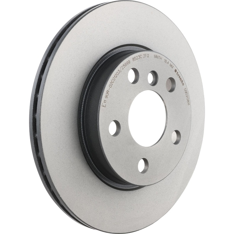 PRIME UV Coated Front Disc Brake Rotor – 09.D208.11