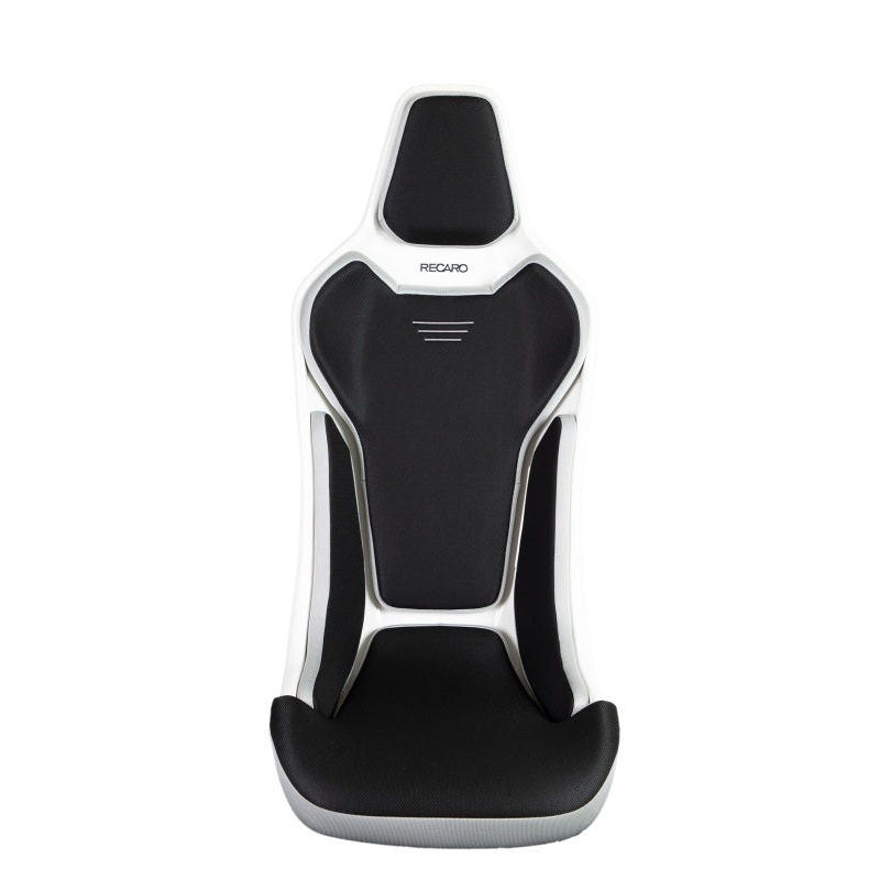 Recaro RCS Ergonomic Seat – White/Black Glass Mesh (3 Point Belt)