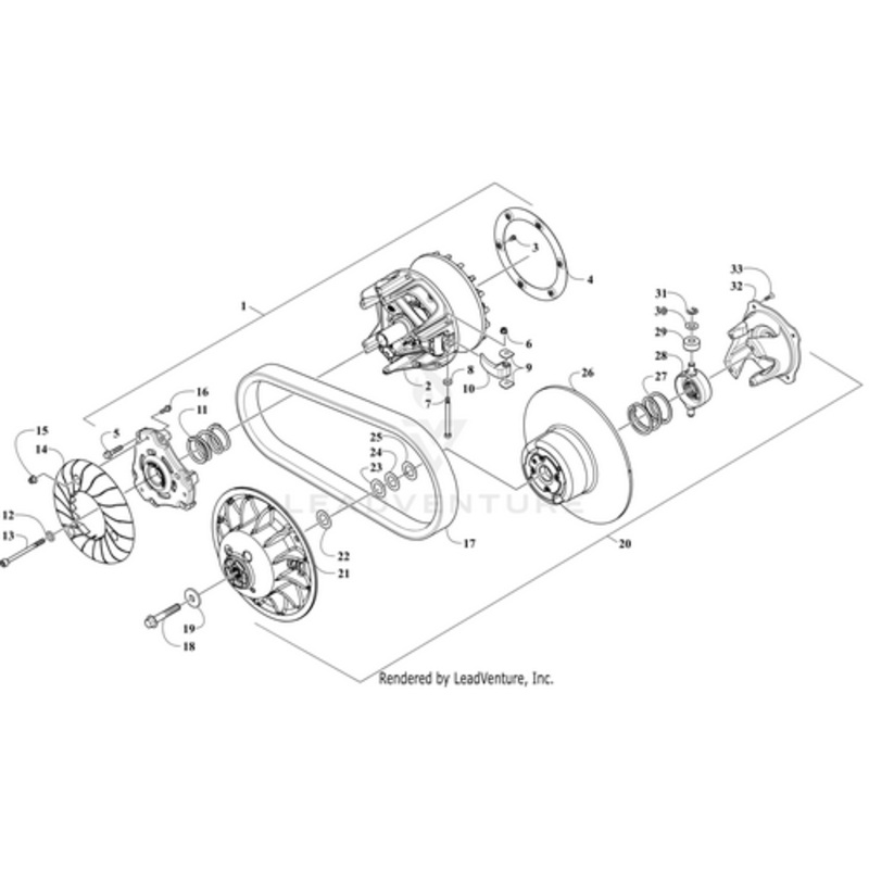Shoulder Screw by Arctic Cat