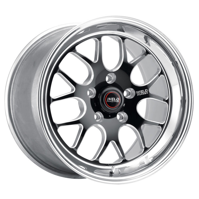 Weld S77 20×9 / 5x5in BP / 5.8in. BS Black Wheel (High Pad) – Non-Beadlock