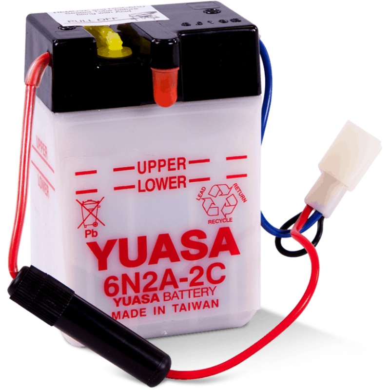 Yuasa 6N2A-2C Conventional 6-Volt Battery
