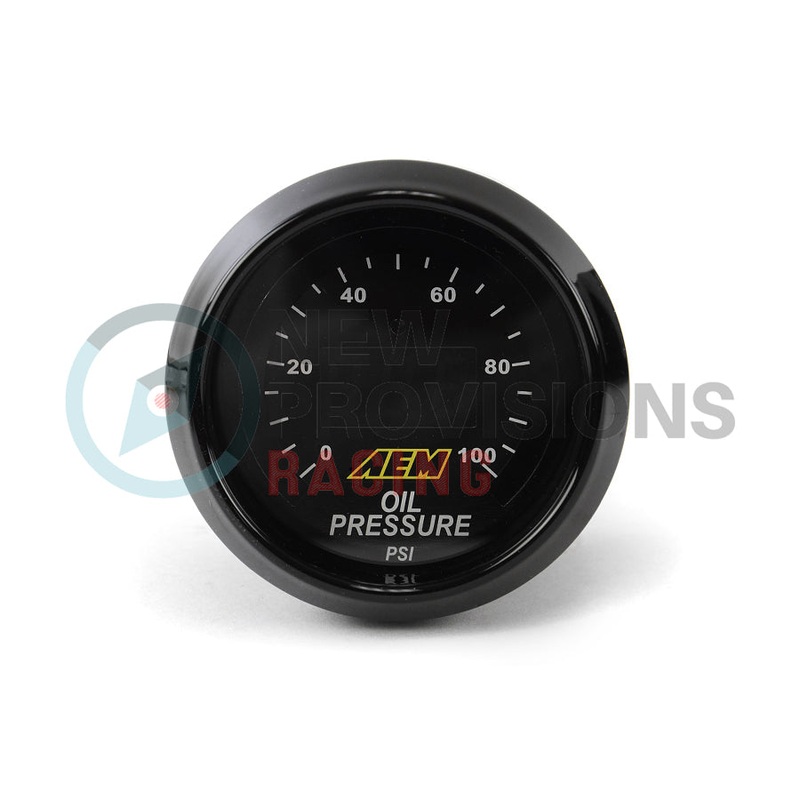 AEM Oil Pressure Gauge Digital 0-150psi – 52mm – Universal