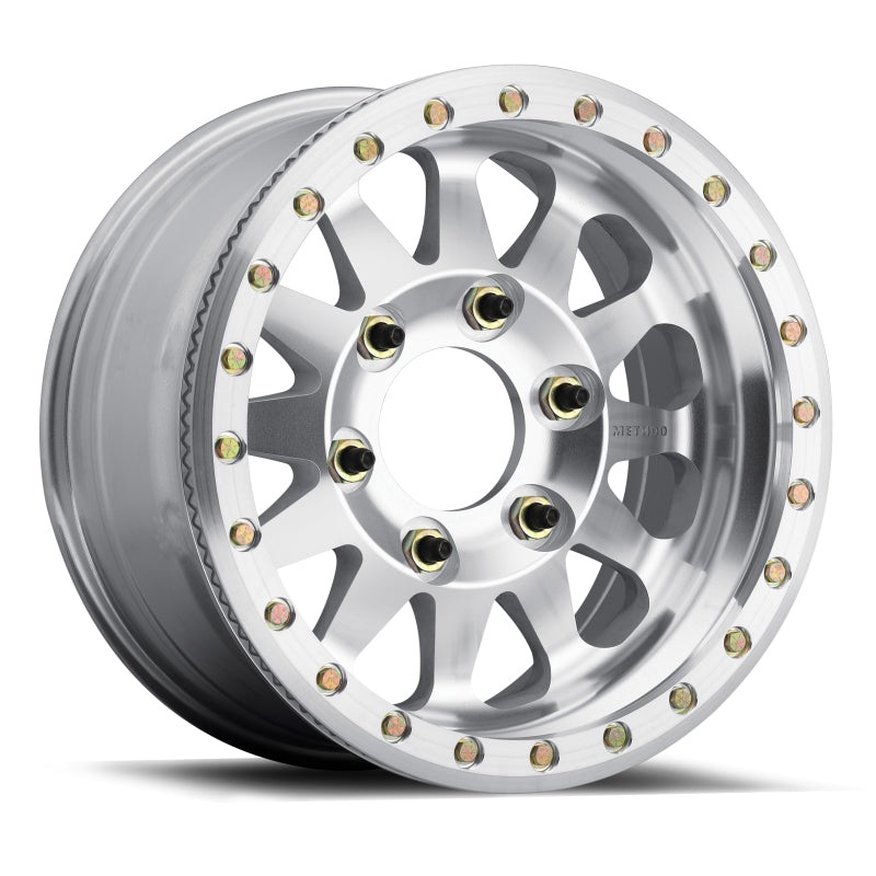 Method MR101 Beadlock 17×9 -12mm Offset 6×5.5 108mm CB Raw Machined w/BH-H24125 Wheel