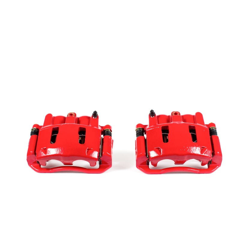Power Stop 95-01 Ford Explorer Front Red Calipers w/Brackets – Pair