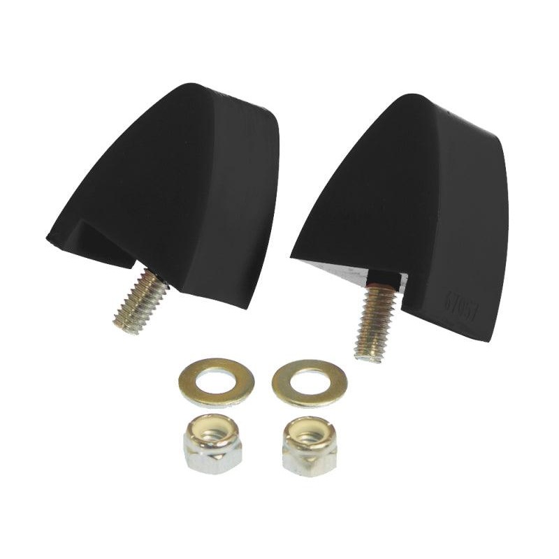 Prothane 64-73 Ford Mustang Front Bump Stops – Black