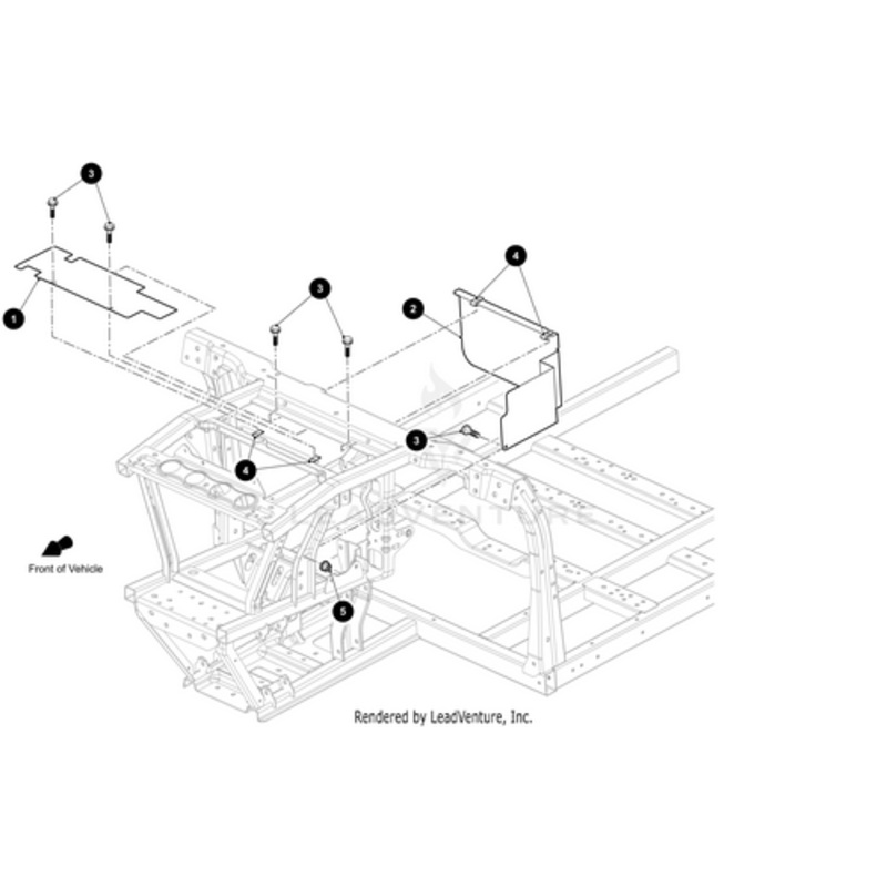 Radiator Closeout Upper Plastic by Arctic Cat