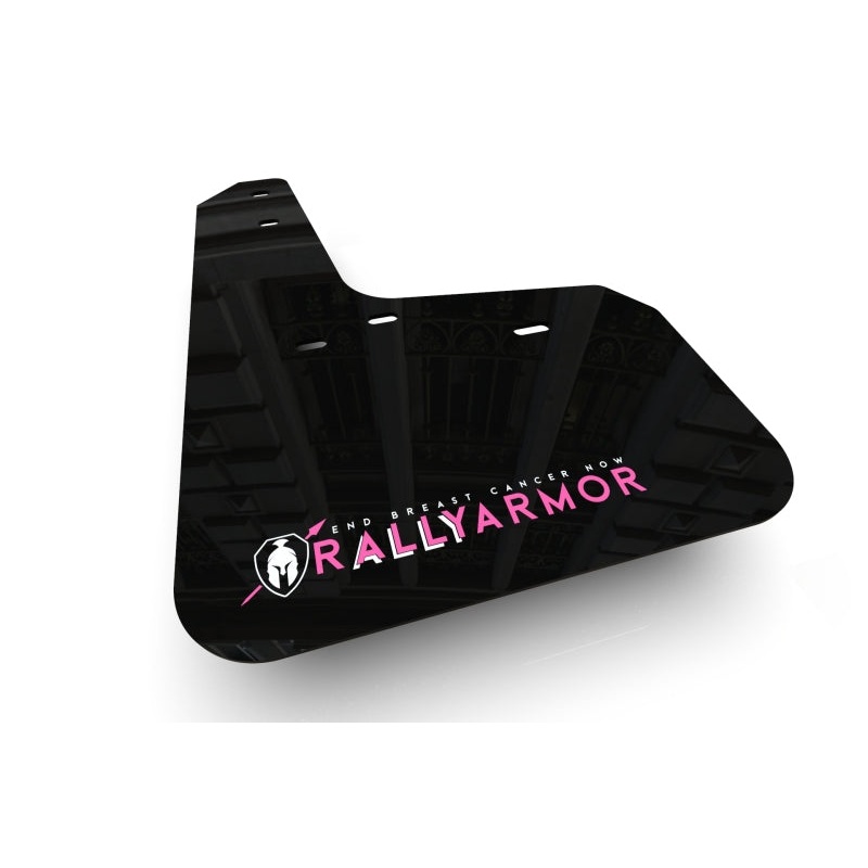 Rally Armor 2017-21 Impreza 4D/5D Black Mud Flap BCE Pink Logo | MF45-BC20-BLK/PK