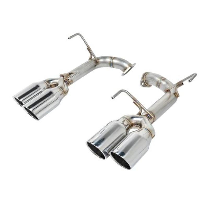 Remark [15-21 WRX/STI] Stainless Steel Axle Back w/ Double Wall 4 Inch Polished Tips | RO-TSVA-D4
