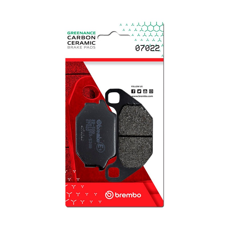Brembo OE Kymco Agility/Kymco People/Kymco Super/SYM Hd/SYM Joyride Carbon Ceramic Brake Pad – Front