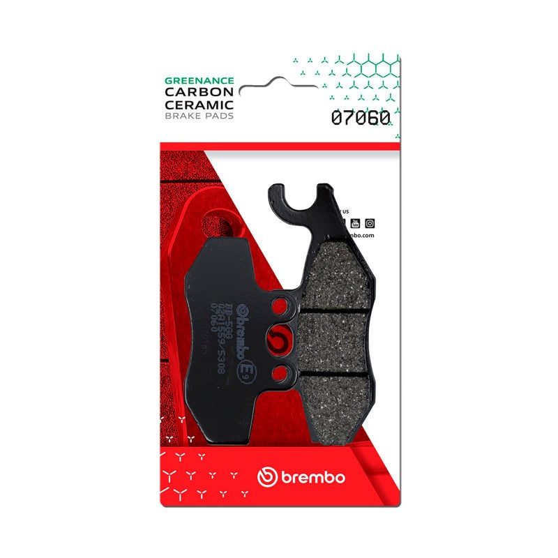 Brembo OE Piaggio X-Evo/Piaggio Mp3/Piaggio X10/Piaggio Medley Carbon Ceramic Brake Pad – Rear