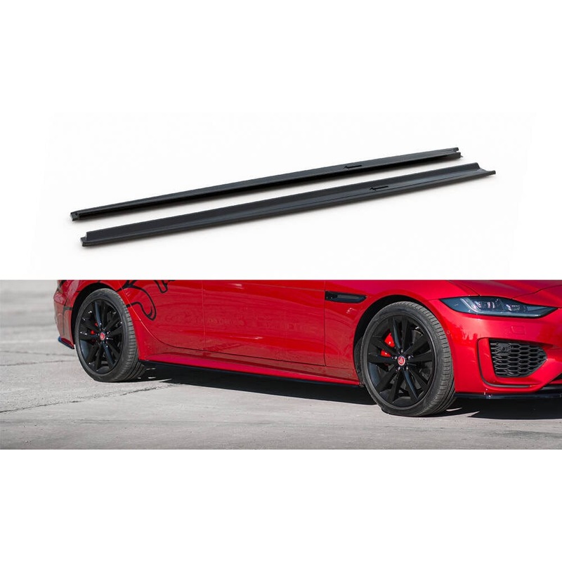 Maxton Design Side Skirts Diffusers Jaguar XE R-Dynamic X760 Facelift