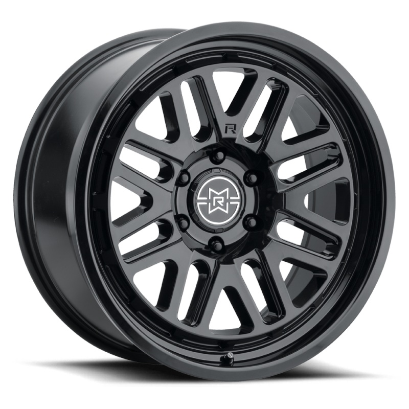 Method Raised MR804 22×10 / 8×180 BP / -18mm Offset / 124.1mm Bore – Gloss Black Wheel