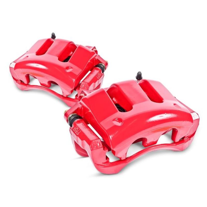Power Stop 1998 Volkswagen Beetle Front Red Calipers – Pair