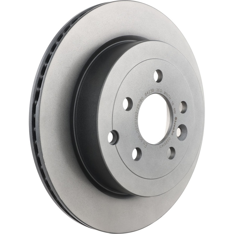 PRIME UV Coated Rear Disc Brake Rotor – 09.9914.11