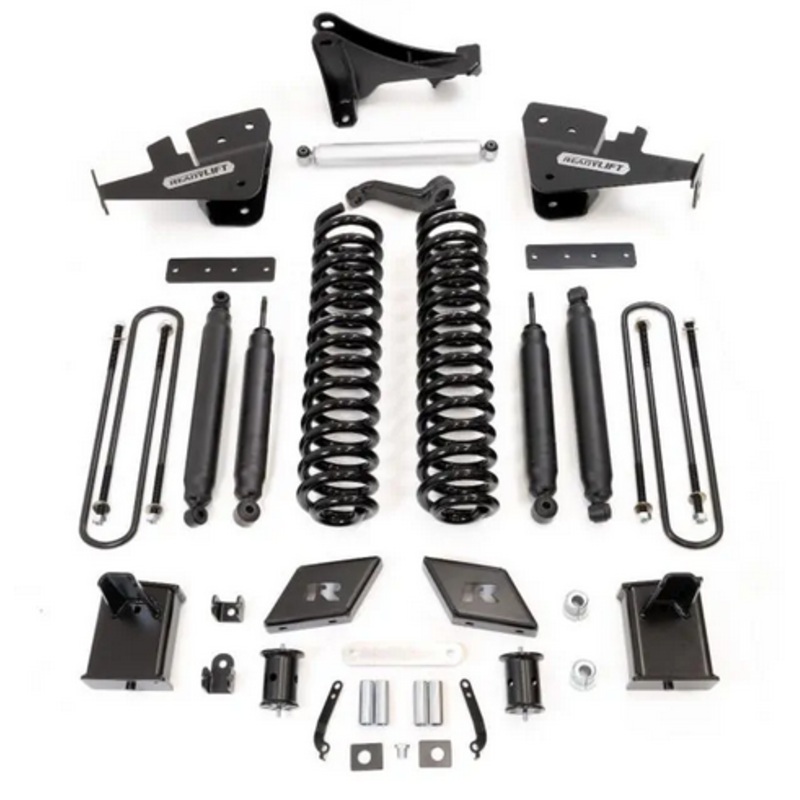 ReadyLift 7″ Coil Spring Lift Kit with SST3000 Shocks –  2017-2022 Ford F-250/F-350 Super Duty Diesel 4WD (without camper spring package)