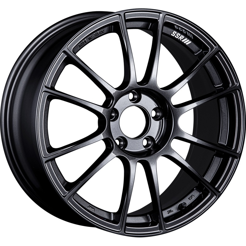 SSR GTX04 199.0 5×112 25mm Offset Black Graphite Wheel