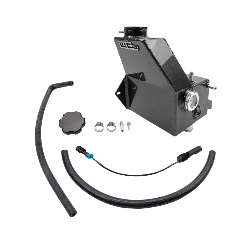 Wehrli 13-18 Dodge 6.7L Cummins OEM Placement Coolant Tank Kit – Gun Metal