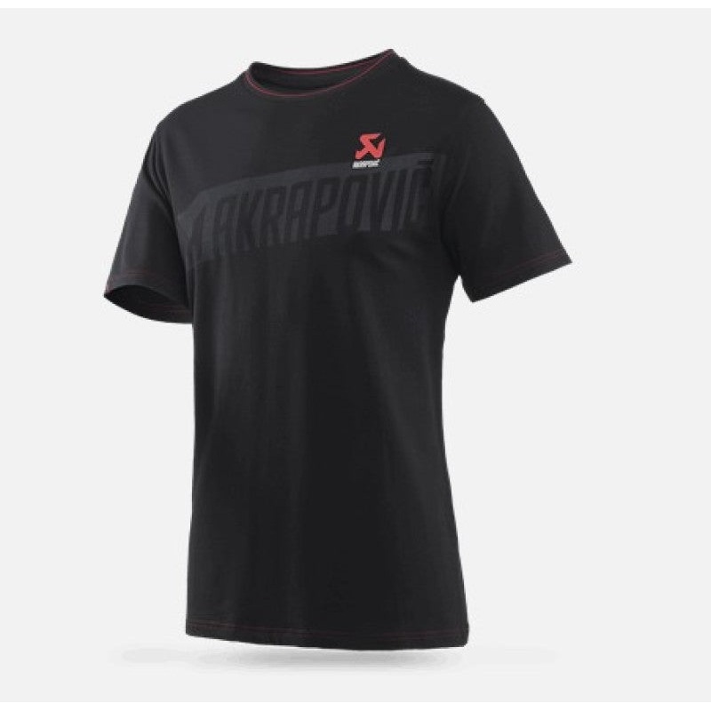 Akrapovic Mens Corpo T-Shirt Black – 2XL