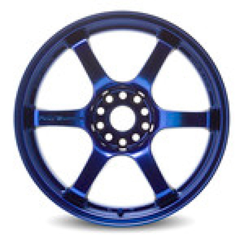 Gram Lights 57DR 19×10.5 +35 5-112 Sputter Blue Wheel