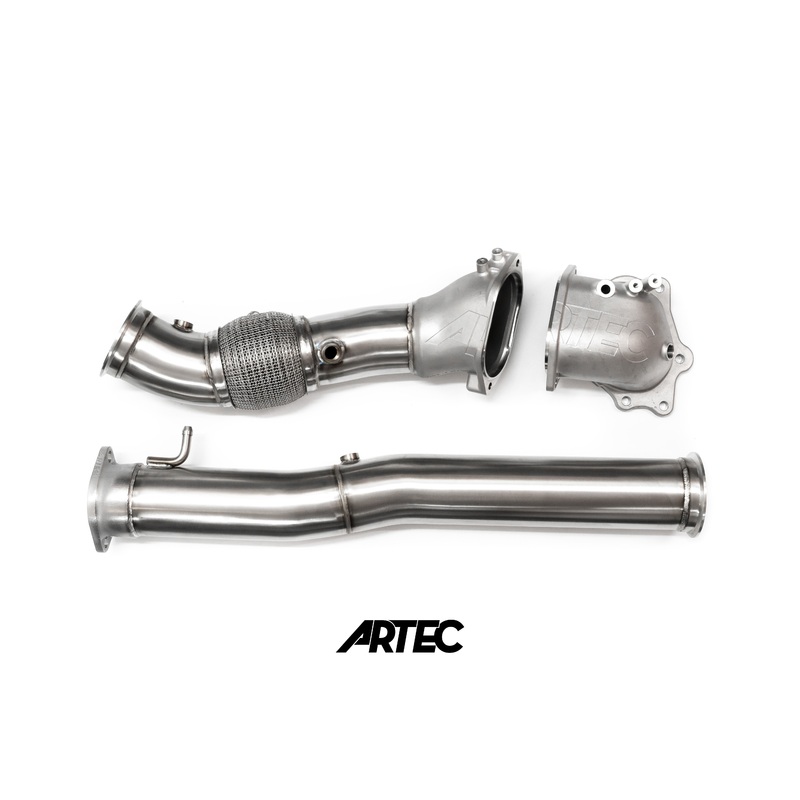 Mitsubishi Evo 10 4B11T 3.5″ Cast Dump / Front Pipe – Version 2