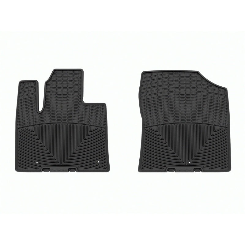 WeatherTech 21-23 Hyundai Santa Fe (Incl. 22-23 Plug-In Hybrid) Front All-Weather Floor Mats – Black