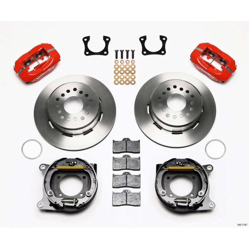 Wilwood Forged Dynalite P/S Park Brake Kit 58-64 Olds/Pontiac Ends