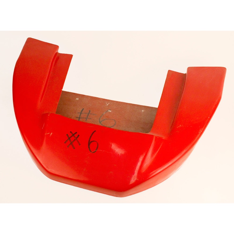 Close Out! #6 Vintage Sprint Narrow Fiberglass Nose, Red