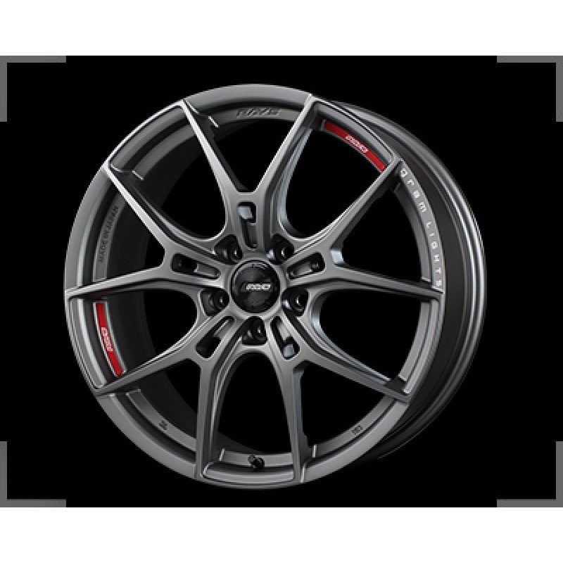 Gram Lights 57FXZ Overseas 20×10.5 +25 5-120 Matte Graphite w/Machining Wheel