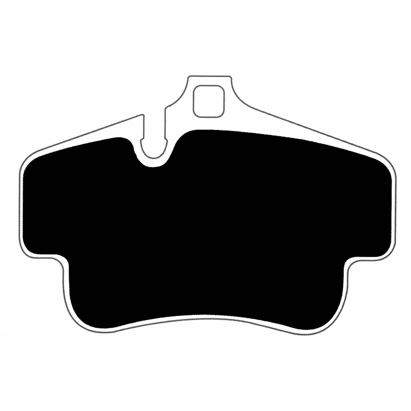 Porterfield Brake Pads for 2006 PORSCHE Boxster S w/Ceramic Discs