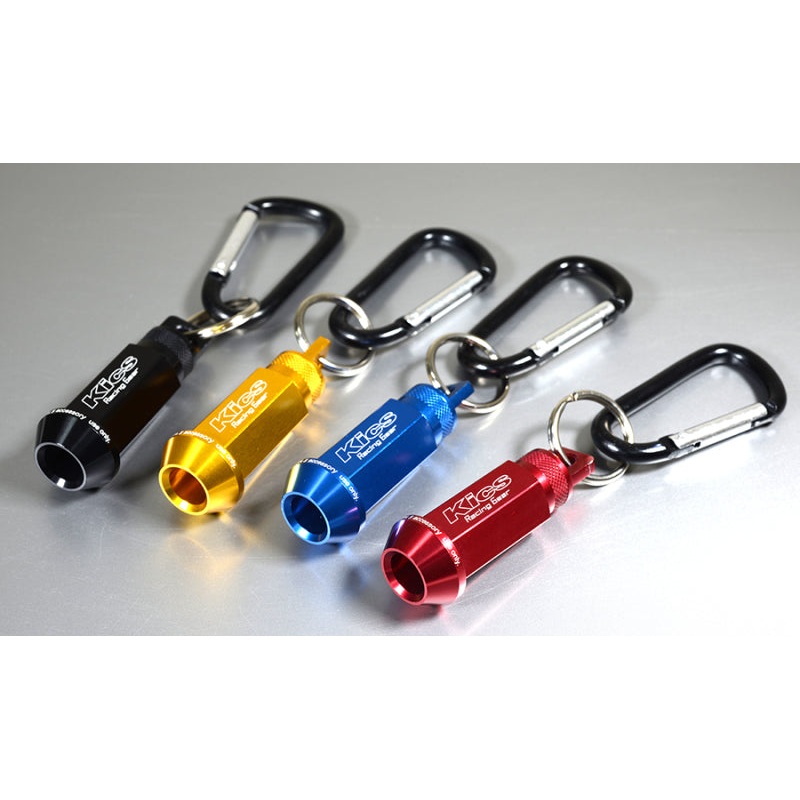 Project Kics Key Holder for Wheel Nut – 12×1.25 Red | WNKB13R