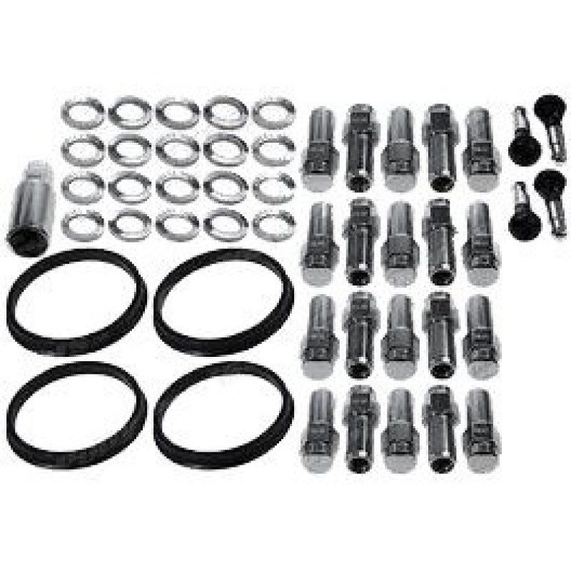 Race Star 14mm x 1.50 Open End 1.38in Shank w/ 7/8in Head Dodge Charger Deluxe Lug Kit – 20 PK