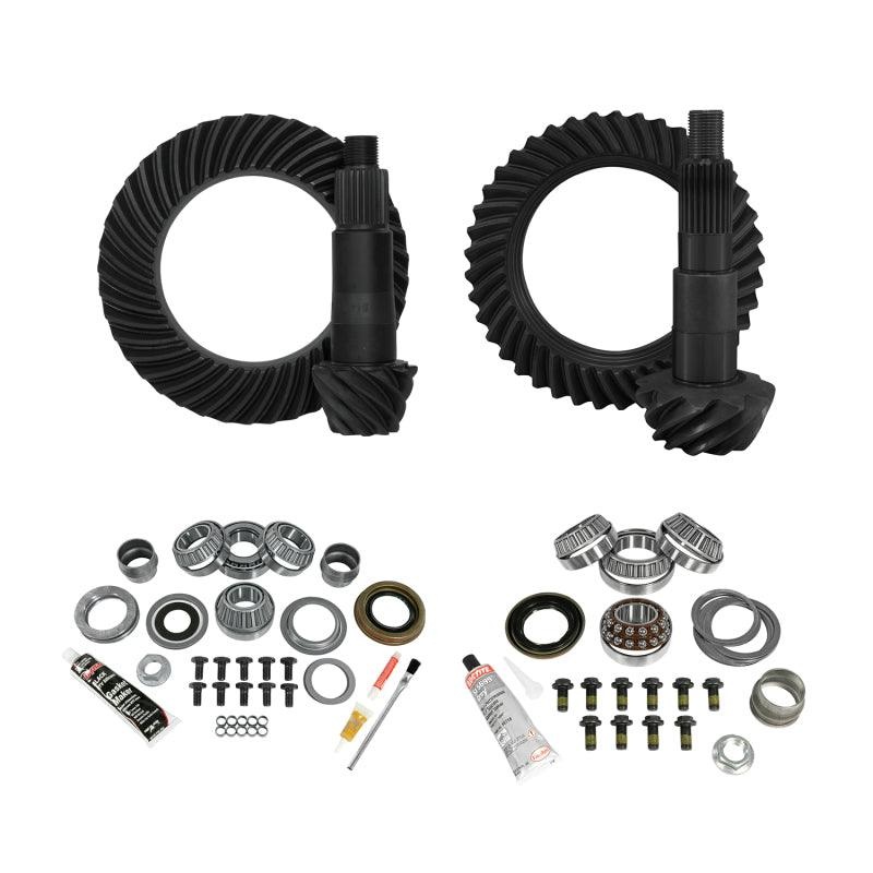 Yukon Gear & Install Kit Package Jeep JL Non-Rubicon D44 (M220) R / D30 (M186) F – 4.88 Ratio