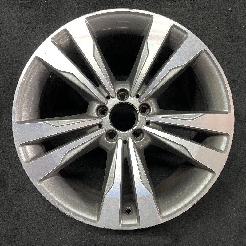 19″ MERCEDES S-CLASS 14 222 Type; S550 19×9.5 10 spoke wide spokes Original OEM Wheel Rim