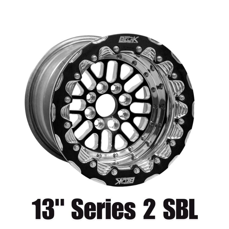 Belak 13×9 / 5in BS / 4×100 BP / High Pad / Series 2 Wheel – Single Beadlock