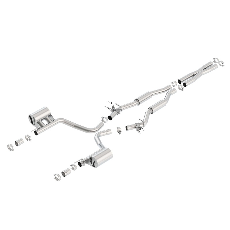 Borla S-Type Cat-Back Exhaust System 2015-2023 Challenger SRT 392/ Scat Pack (6.4L)