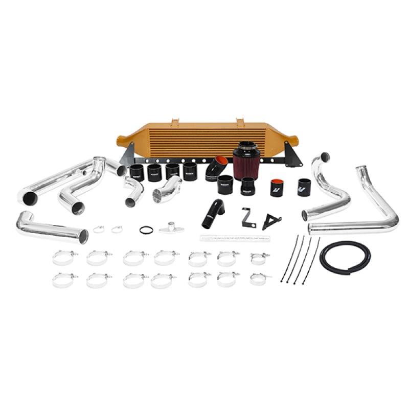 Mishimoto 08+ Subaru WRX Front-Mount Intercooler Kit – Gold