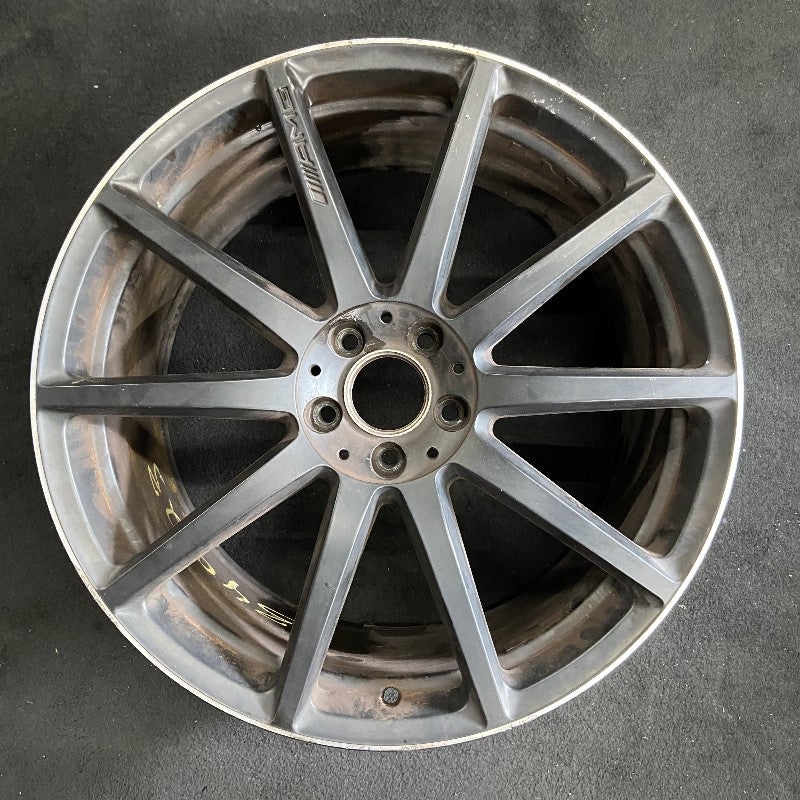 20″ MERCEDES S-CLASS 14 222 Type; S63 20×9.5 10 spoke black Original OEM Wheel Rim