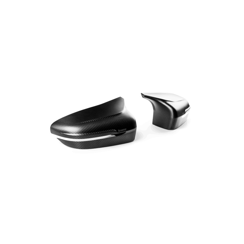 Akrapovic 18+ BMW M5 (F90) Carbon Fiber Mirror Cap Set – Matte