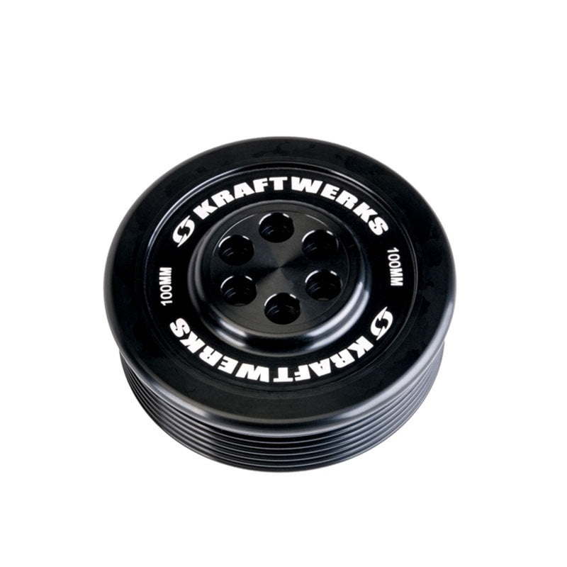 KraftWerks Supercharger Pulley – 100mm 7 Rib