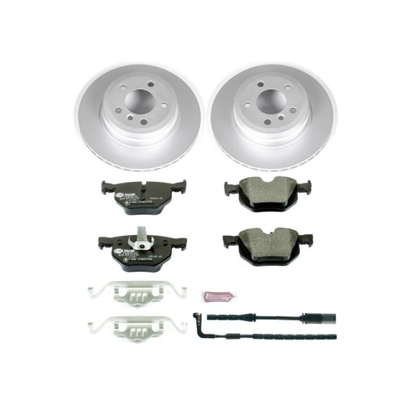PowerStop Power Stop 07-15 BMW X5 Rear Euro-Stop Brake Kit