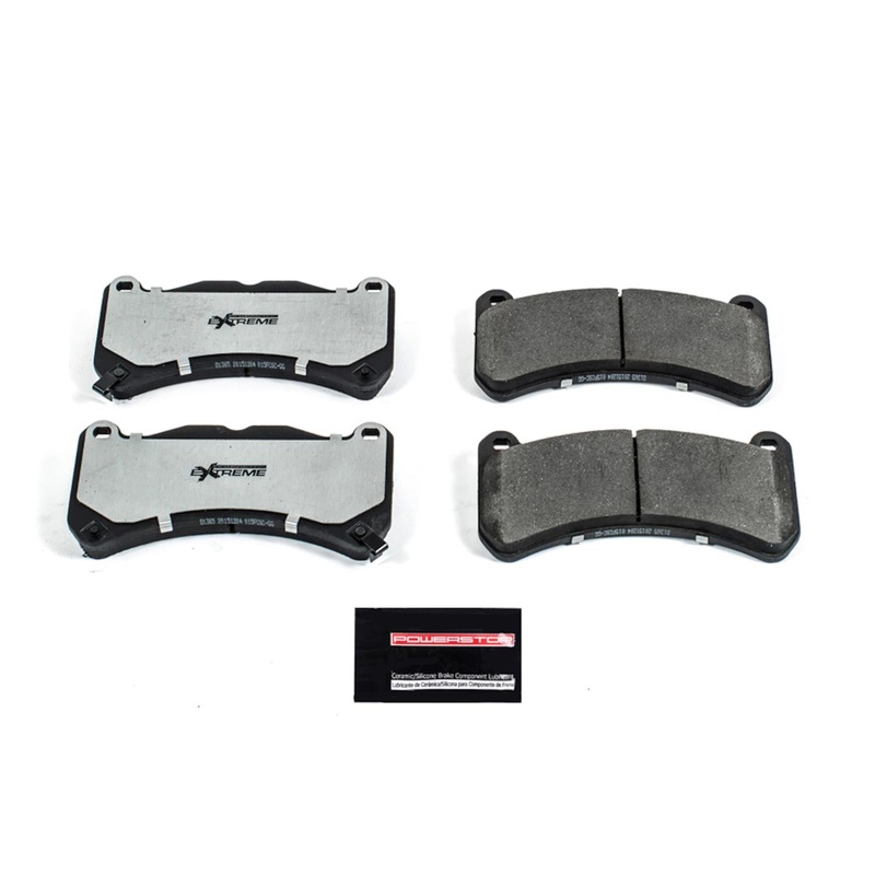 Powerstop Z26 Street Performance Carbon-Fiber Ceramic Brake Pads Front – 18-21 STI