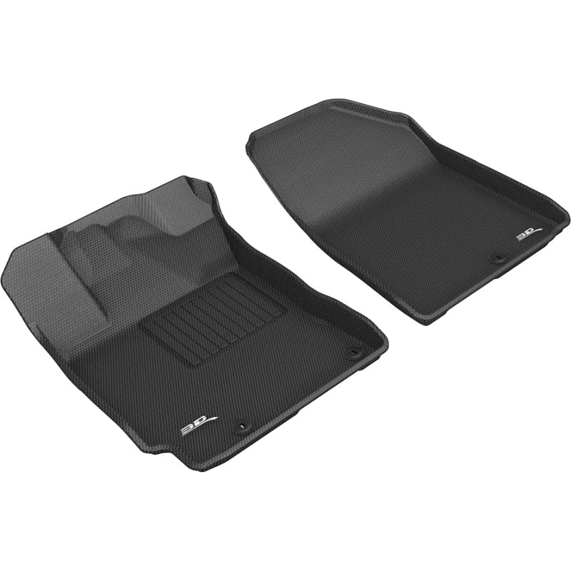 3D MAXpider 2019-2020 Kia Forte Kagu 1st Row Floormat – Black